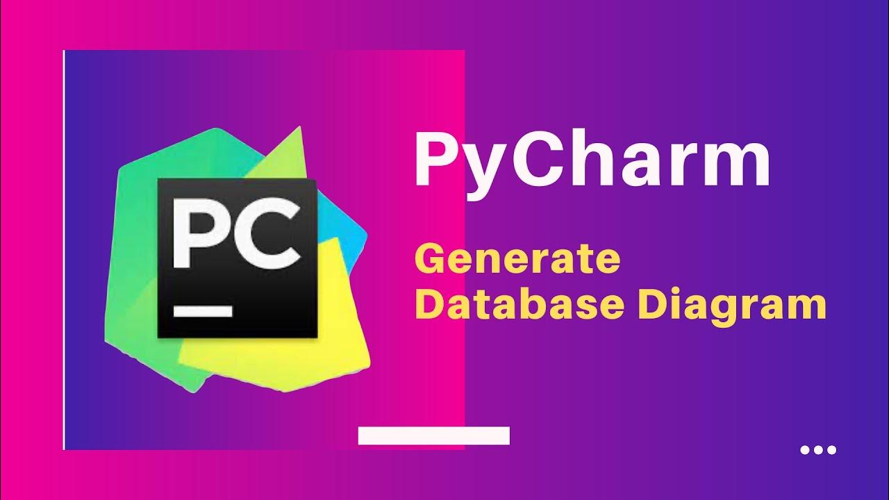 Generate Database Diagram Using PyCharm - YouTube