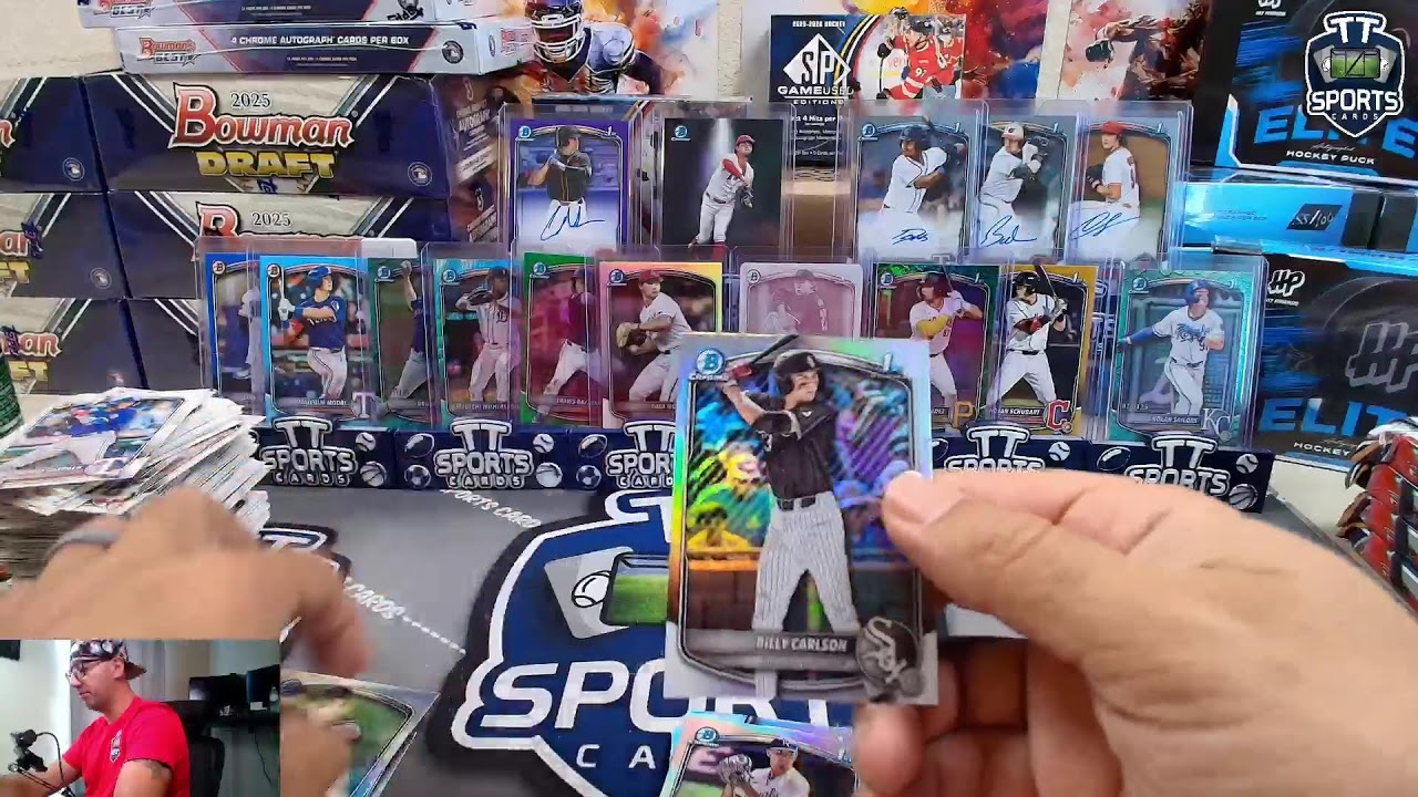 TK519 Bowman Draft 2 Box Baseball Cards Break