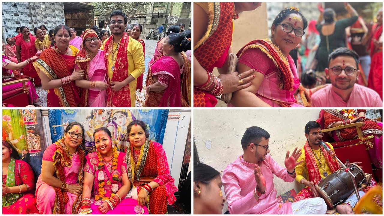 दरबार में उत्तराखंडी होली उत्तराखंड का रायता चने आलू के गुटके उत्तराखंड के रीति रिवाज के साथ।