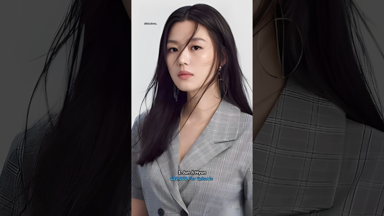 Top 10 Highest Paid Korean Actress 💃 In 2024 