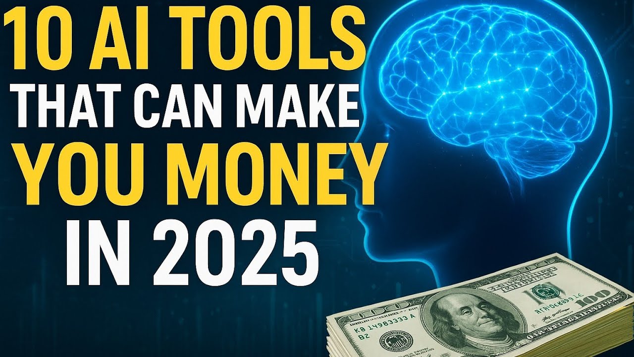 10 AI Tools That Will Make You Money in 2025 💰 (Start Now!) - YouTube