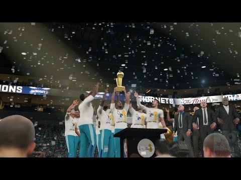 NBA 2K16 Charlotte Hornets Championship Celebration
