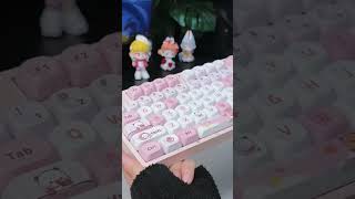 Productivity may vary.  Staring at the Yier &amp; Bubu keycaps all afternoon is part of the problem. ☁️