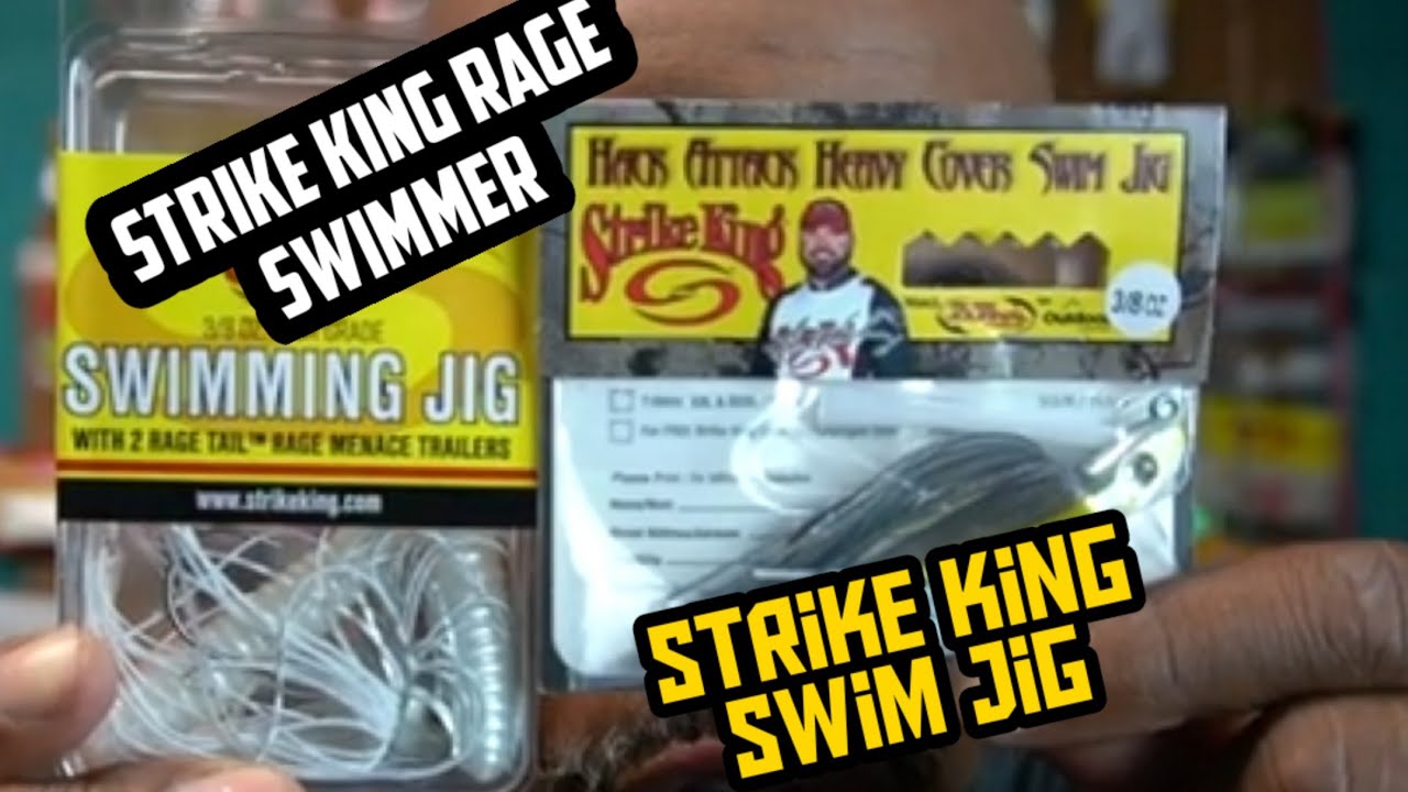 Strike King Rage Swimmer vs Strike King Swim Jig 