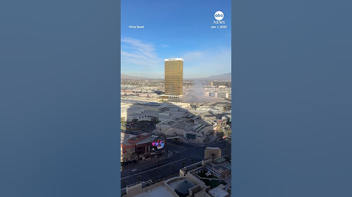 Cybertruck explodes outside Trump Las Vegas gotel