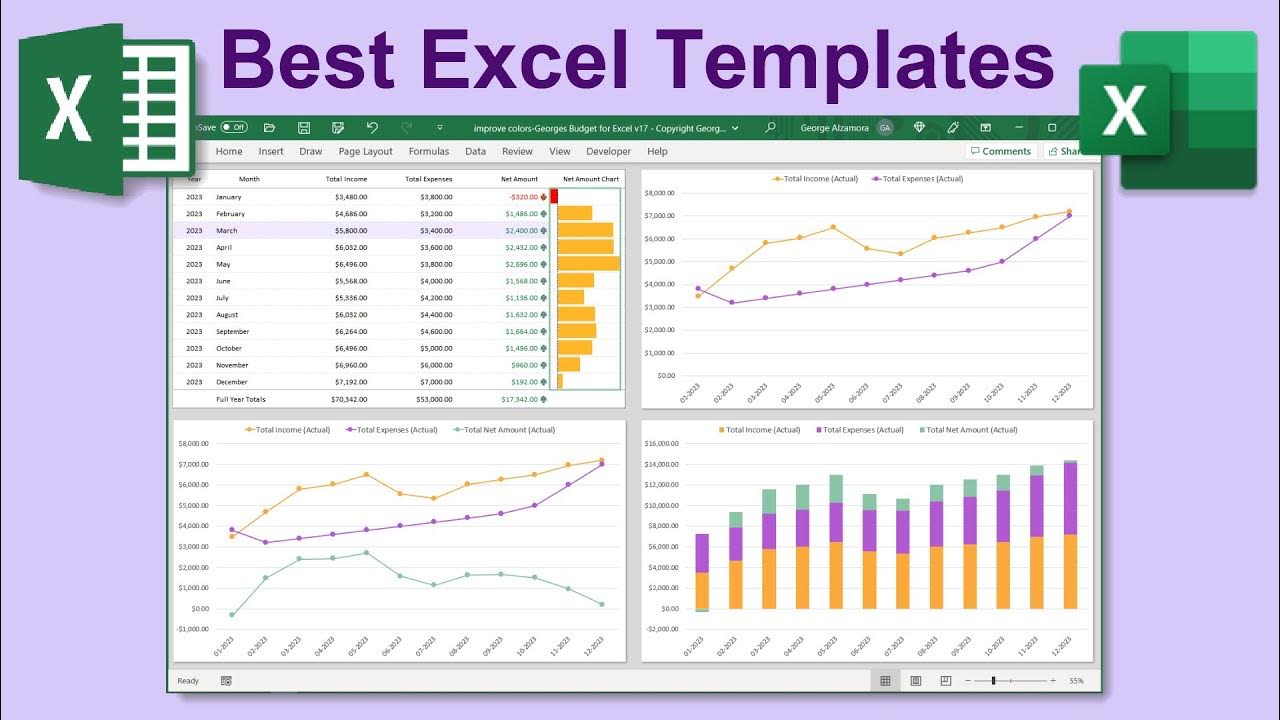 Best Excel Templates Buy Digital Downloads with Great Reviews YouTube