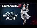 Jun Story Run in TEKKEN 8