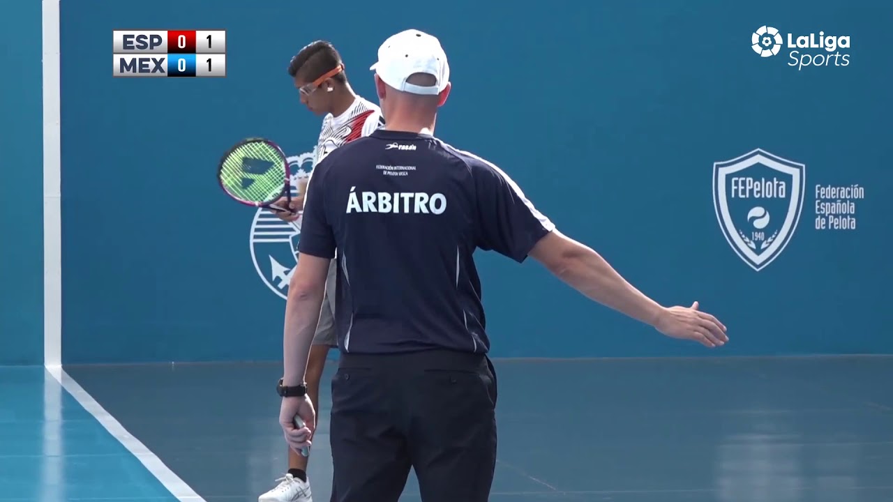 FINAL FRONTENIS   X CAMPEONATO DEL MUNDO SUB-22 FRONTON 30 METROS