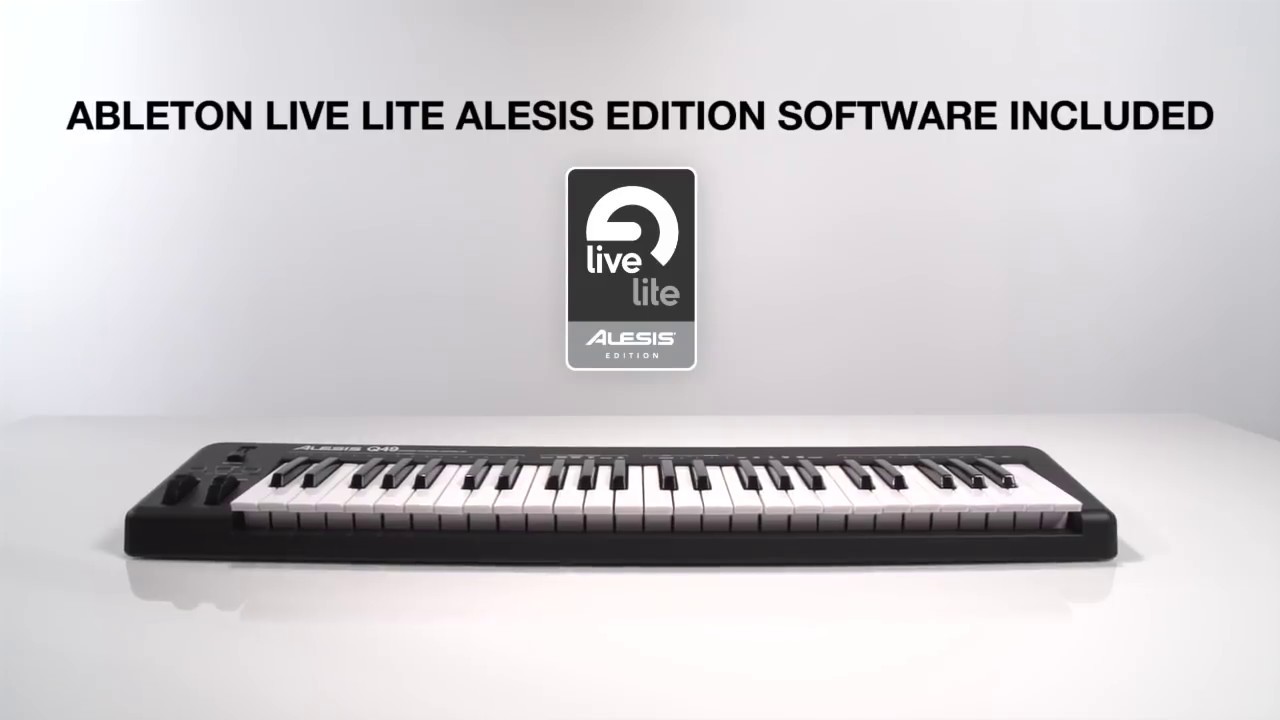 alesis q49 setup