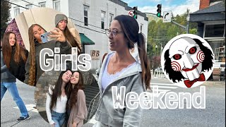 Vlogtober week 2! Going to downtown Sylva + Scary movie night  hangout with us