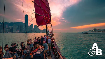 Above & Beyond Deep Warm Up Set #ABGT300 Live on Victoria Harbour, Hong Kong (Full 4K Ultra HD Set)