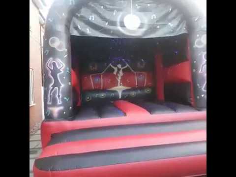 bouncy castle asda TK Inflatables Brand New Disco Bouncy Castle