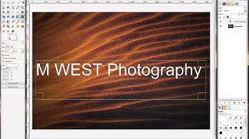 Gimp - Lesson 14 - Text Tool