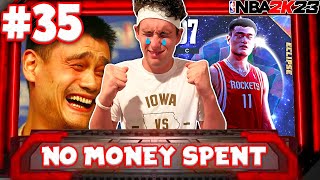 NO MONEY SPENT SERIES #35 - I HATE YAO MING! NBA 2K23 MyTEAM