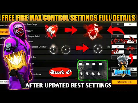 Free Fire Max Control Setting Full Details