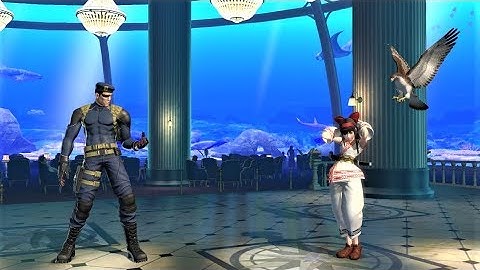 LEVEL 5 Heidern VS Nakoruru KOF XIV BATTLE TUTORIAL The King of Fighters XIV