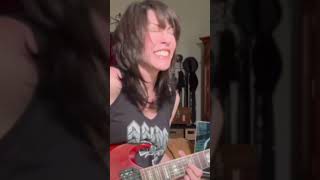 Leona Logan AC/DC Touch Too Much Guitar Solo