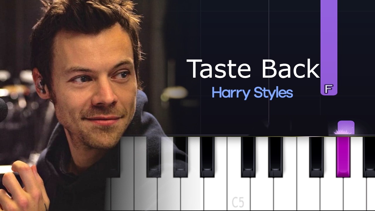 Harry Styles - Taste Back  | Piano Tutorial