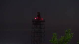 Airport Surveillance Radar Tower Dish Rotating (#2)
