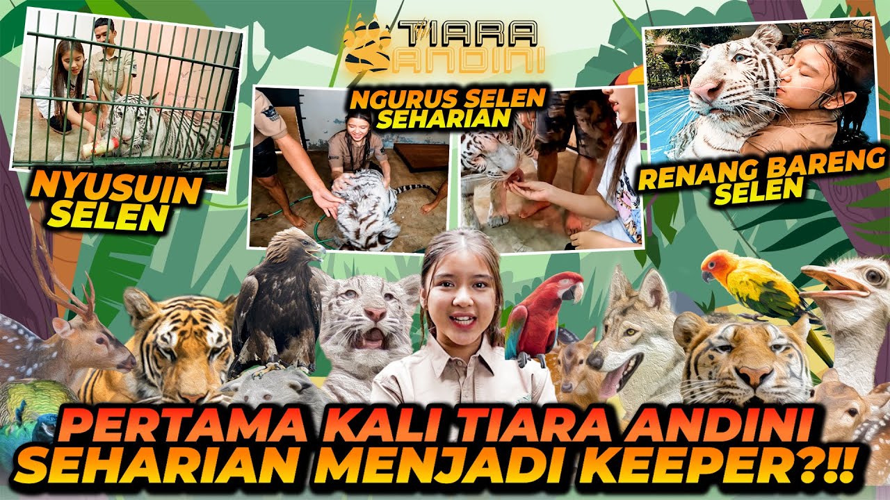 TIARA ANDINI MENJADI ALSHAD AHMAD SEHARIAN !! NGERASAIN NGERAWAT SELEN !!