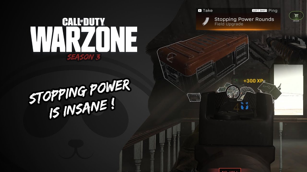[COD Warzone Moments] Stopping power is insane ! - YouTube