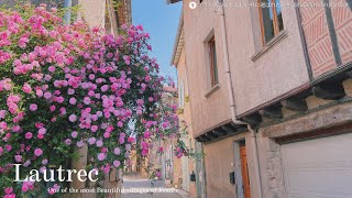 フランスの美しい村のひとつ・ロートレック Lautrec / 南西フランス4日間の旅⑨| 風車 | 花の美しい村 | Most beautiful villages in France