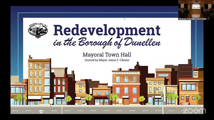 Dunellen Mayor's Redevelopment Town Hall - 12/10/2025