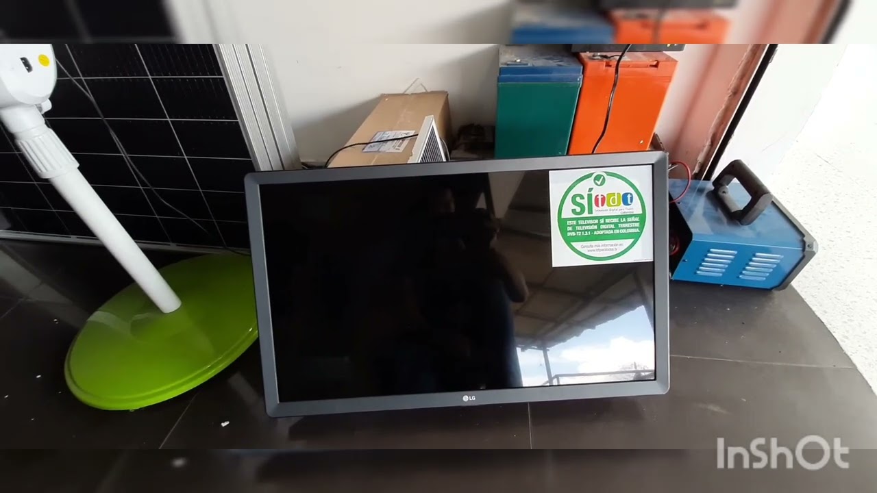 Televisor solar LG smart tv a 12 voltios 