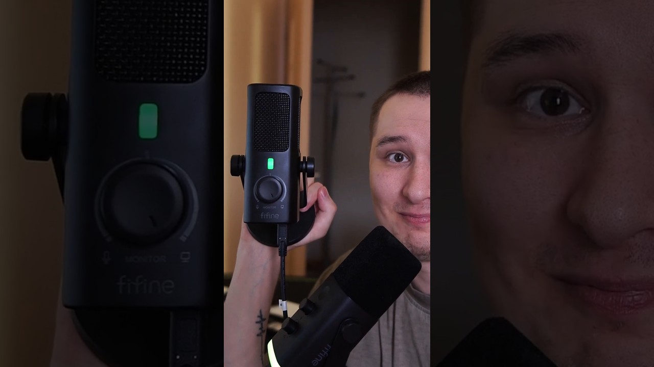Вы ни за что не догадаетесь, что это ролик про бюджетный микрофон 