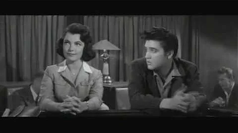 Elvis meets Judy Tyler in Jail House Rock..