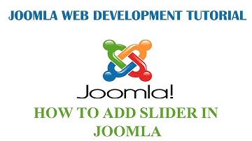 How to add a slider into joomla 2.5 Part-8