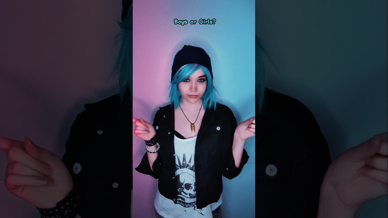Boys or Girls? 😏 | Chloe Price #cosplay #shorts #lifeisstrange