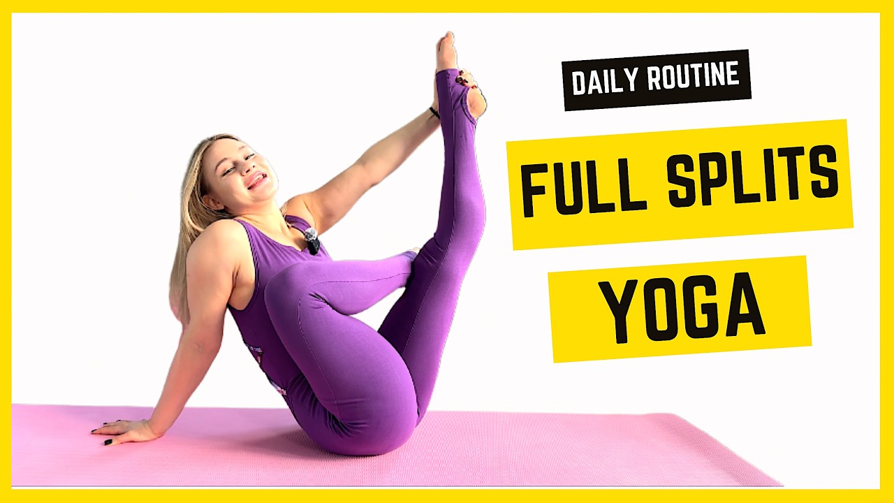 Full Splits Stretch | Daily Routine That Actually Works - YouTube