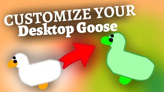How to Customize your Desktop Goose
