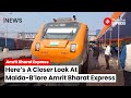 Malda townbengaluru amrit bharat express flagged off routine operation to start soon