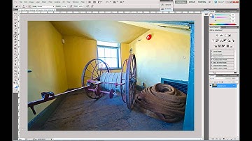 Fire Wagon HDR Realistic Look - Nikon D7000 HDR Photo Using Photoshop CS5 HDR PRO