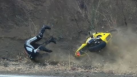 GSXR 600 Crash
