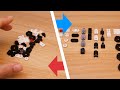 How to arrange LEGO brick parts