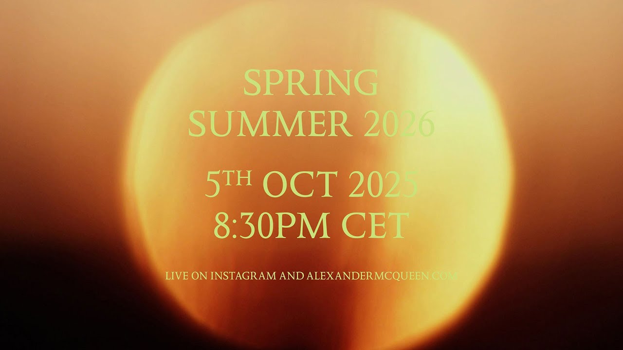 McQueen - Spring Summer 2026 ​
