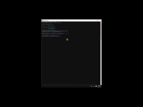 Command prompt CLI for Particle Photon Setup