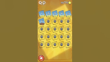 Cut the Rope Experiments 4-6 Rocket Science, 3Stars