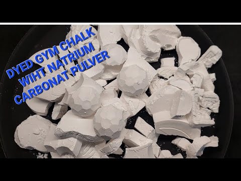 White dyed gym chalk, very crispy, crunchy, #gym chalk🤍🤍snow game🤍🤍🤍 ...