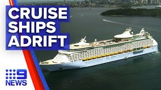 Coronavirus: Thousands of Aussies stuck on cruise ships | Nine News Australia