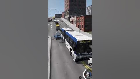 POV:Car Crash Simulation Shows the Impact 🔥