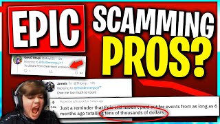 Epic Caught LYING, Refusing to Pay Pros Thousands..
