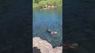 Bassin bleu ,Saint Anne