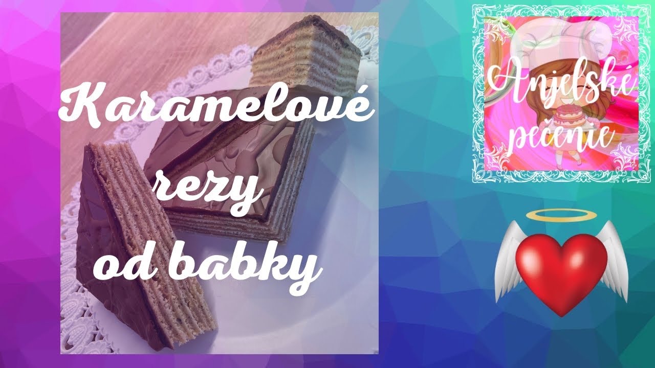Karamelové rezy od babky
