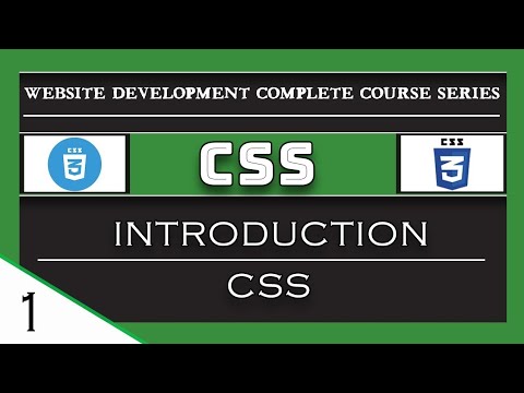 What is CSS Introduction of Css in Website Development Complete Course Series on Part-1