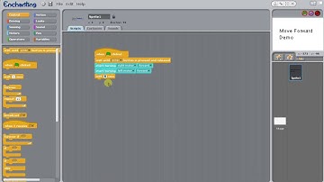 Lego NXT: Drive Forward in Enchanting