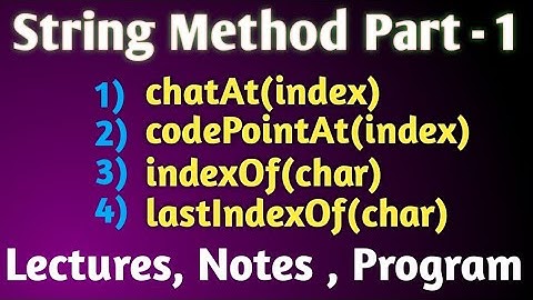 String method part1
